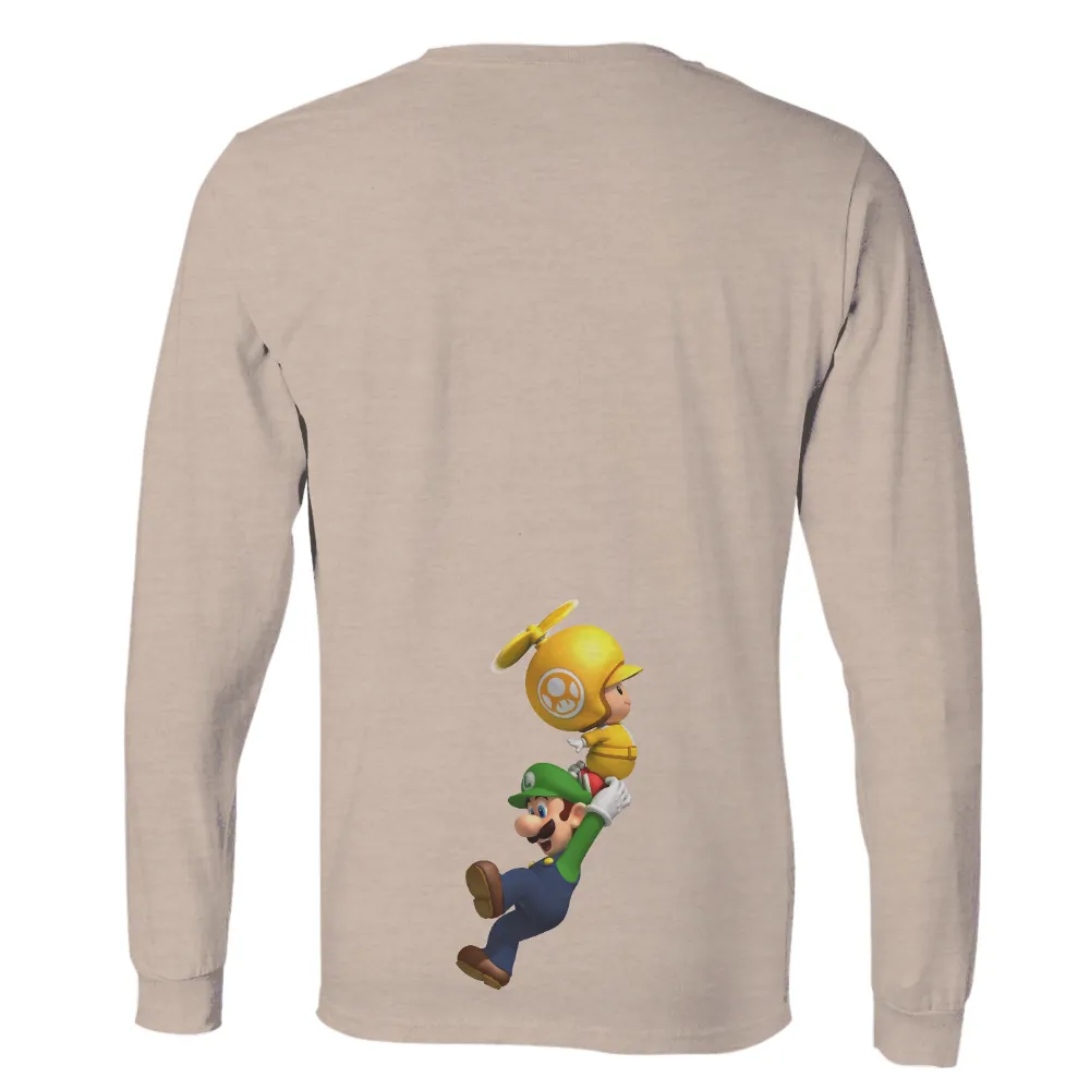 T-Shirts Design: Luigi & Toad - Friendship and Adventure|capitalist nostalgia shirt