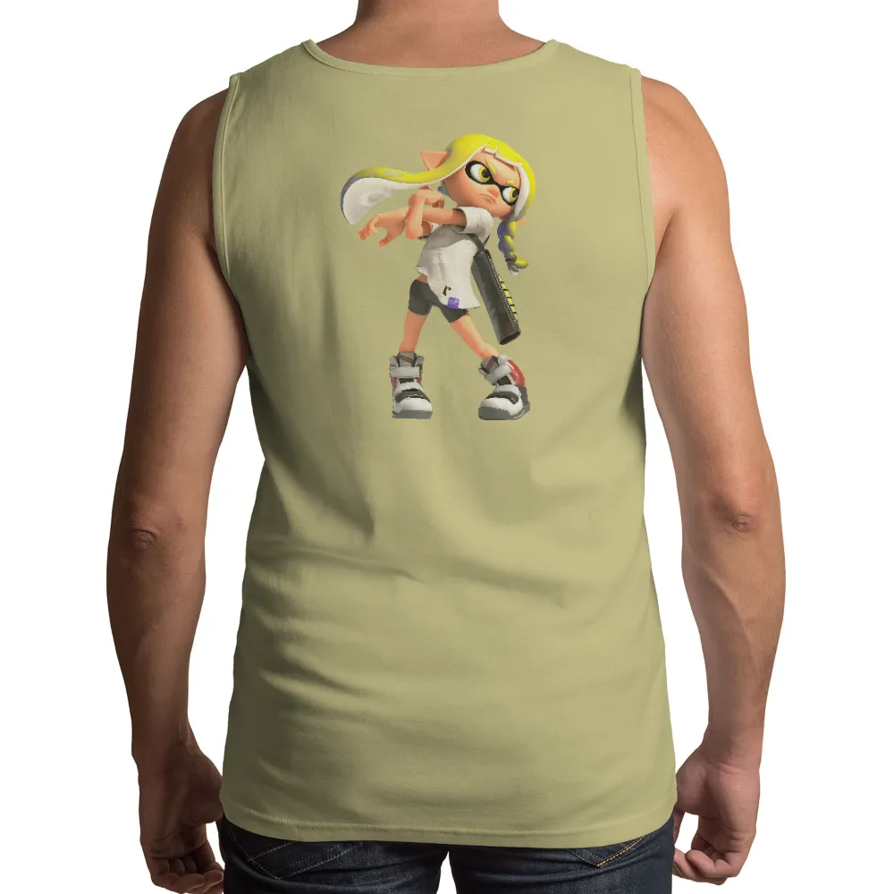 T-Shirts Pattern: Splatoon Squid Girl - Gaming Pop Culture|video game valentine shirt