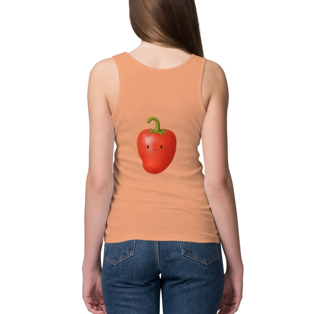 Tee Shirts Printed: Pete the Red Pepper - Cheerful and Unique|new shirt design 2022 men's