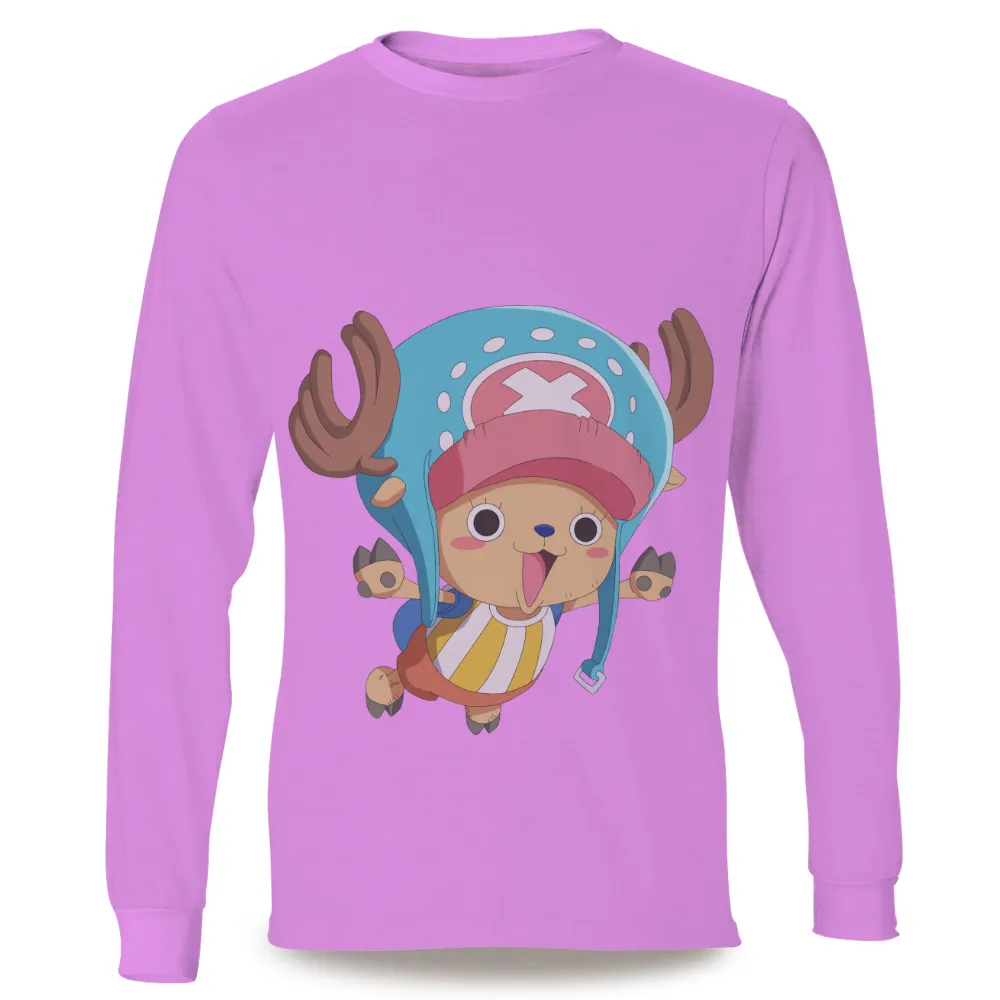 Tony Tony Chopper TShirt Design: Joy and Determination|cute easter shirts for women