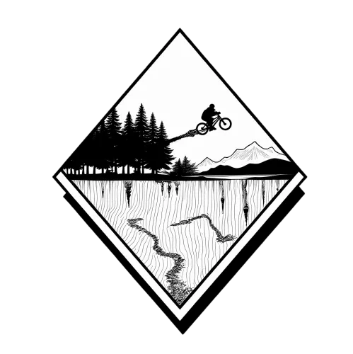 Graphic Tees: Adventure Cycling in the Wilderness