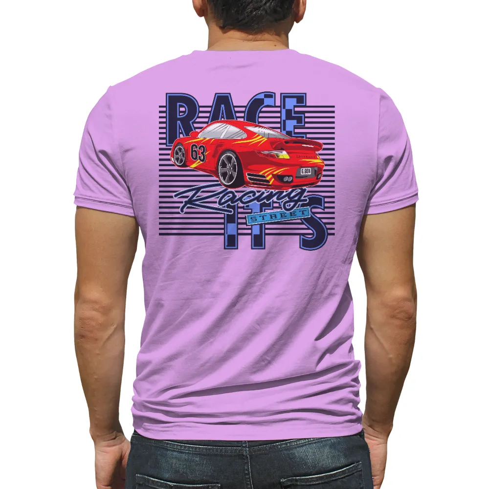 Custom Tee Shirts: Racing Street - Speed, Freedom, and Adventure|adventure time star wars shirt