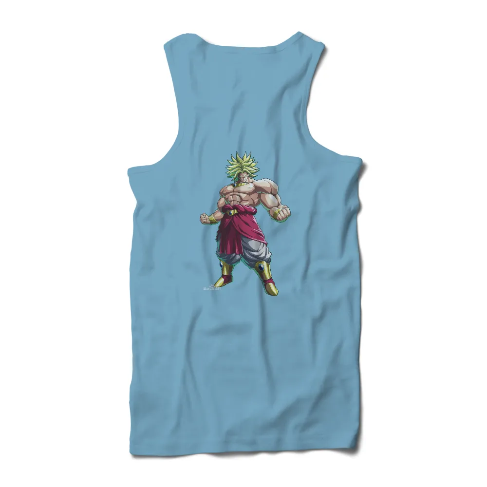 T-Shirts Pattern: Broly Super Saiyan - Iconic Anime Warrior|mom to the 4th power shirt