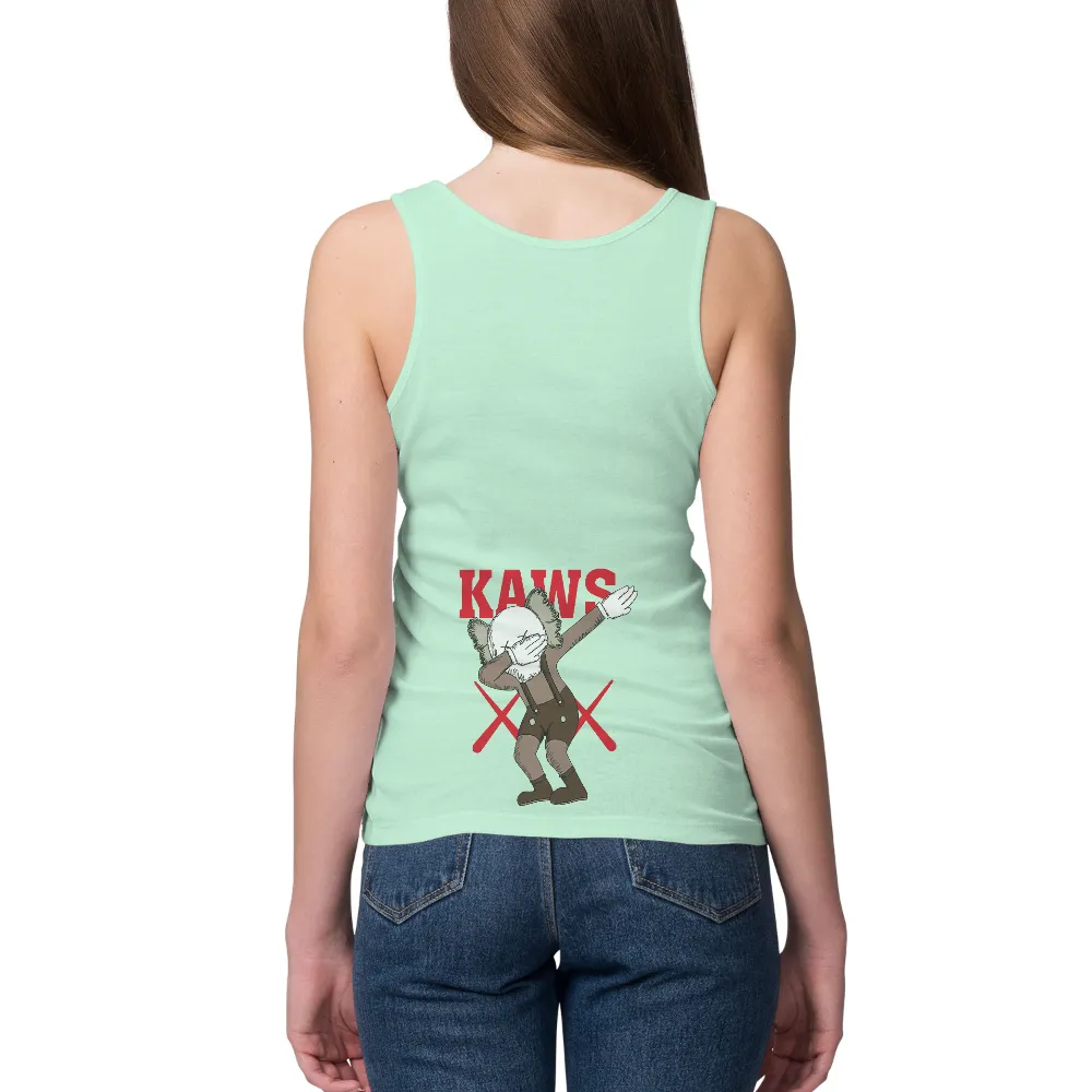 Customized Tee Shirts: KAWS Dab Pose - Pop Culture Icon|overalls roblox t shirt