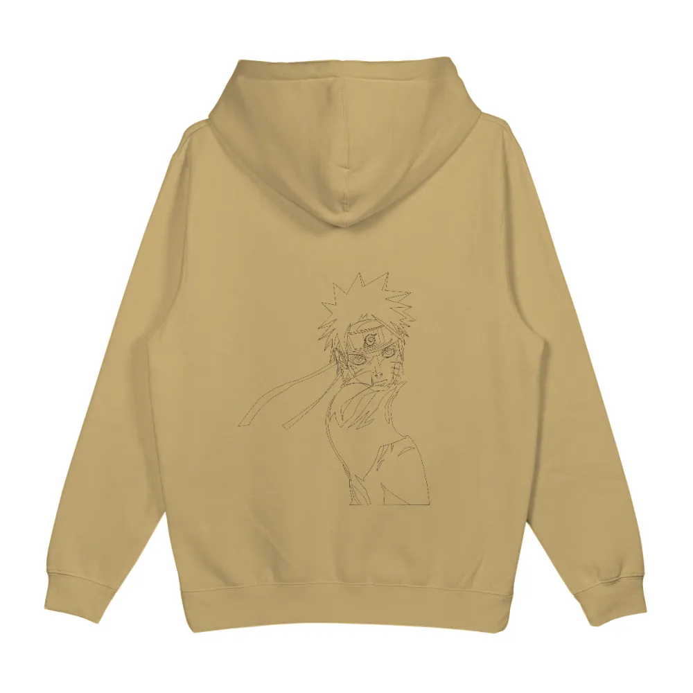 T-Shirts Custom: Minimalist Naruto Line Art - Anime Inspired Design|t shirt ninja roblox