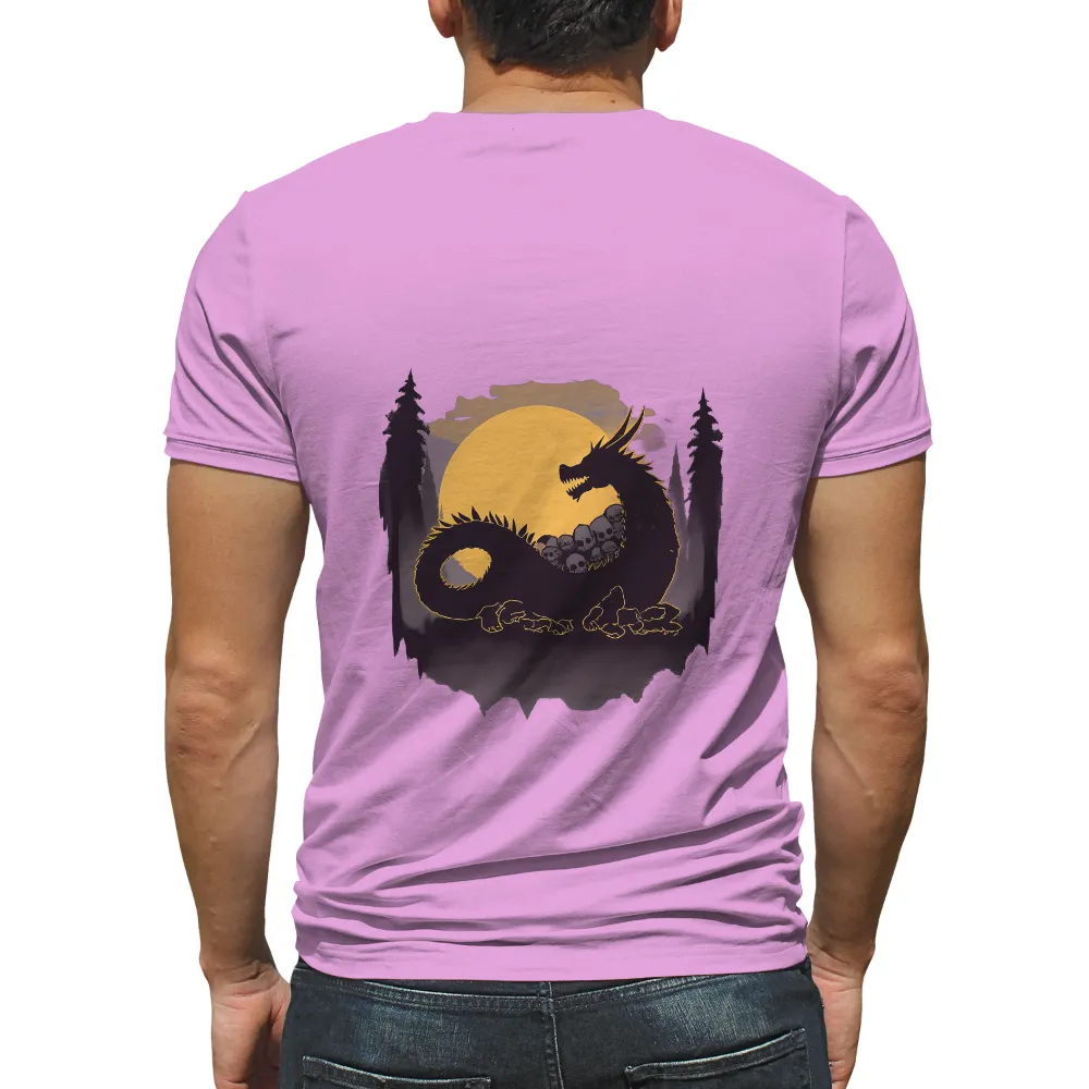 Tee Shirt Printing: Dragon Guardian of Ancient Secrets|zayde wisdom