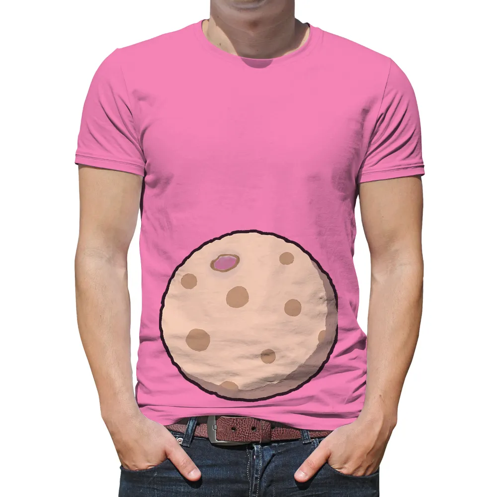 T-Shirt Printing: Whimsical Moon Cookie Design|casual vintage sun moon t shirt