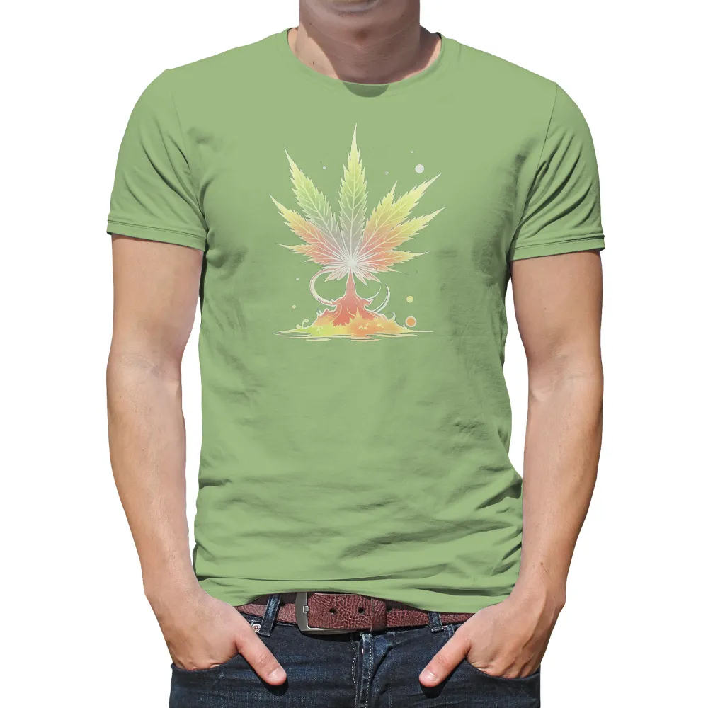 TShirt Design: Leaf of Dreams - Artistic Symbol of Growth and Transformation|mlb field of dreams t shirt