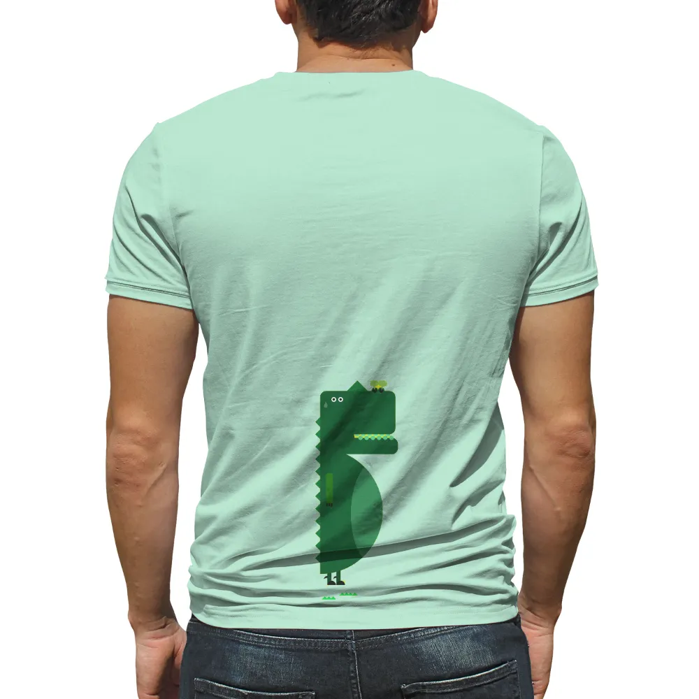 T-Shirts Design: Embrace the Quirky Side of Life with Dino|a fun thing to do in the morning shirt