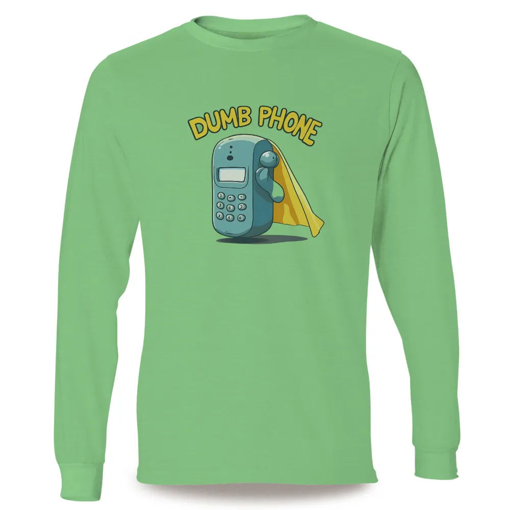 Customized Apparel: Dumb Phone - Vintage, Retro, Humor|superhero shirts womens plus size