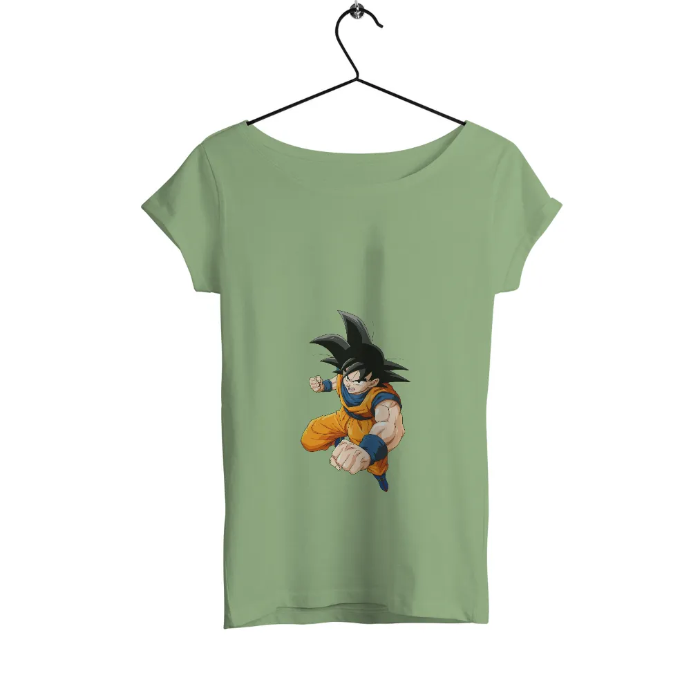 Graphic Tees: Goku's Unwavering Spirit - Anime Inspired Design|goku shirt id