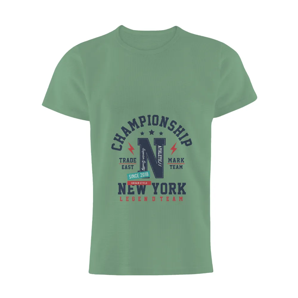 Championship Spirit: New York Legend Team T-Shirt Printing|team spirit nba t shirt