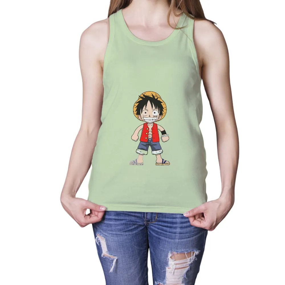 Custom Tee Shirts: Iconic Anime Character - Adventure and Determination|my dad is my hero police shirt