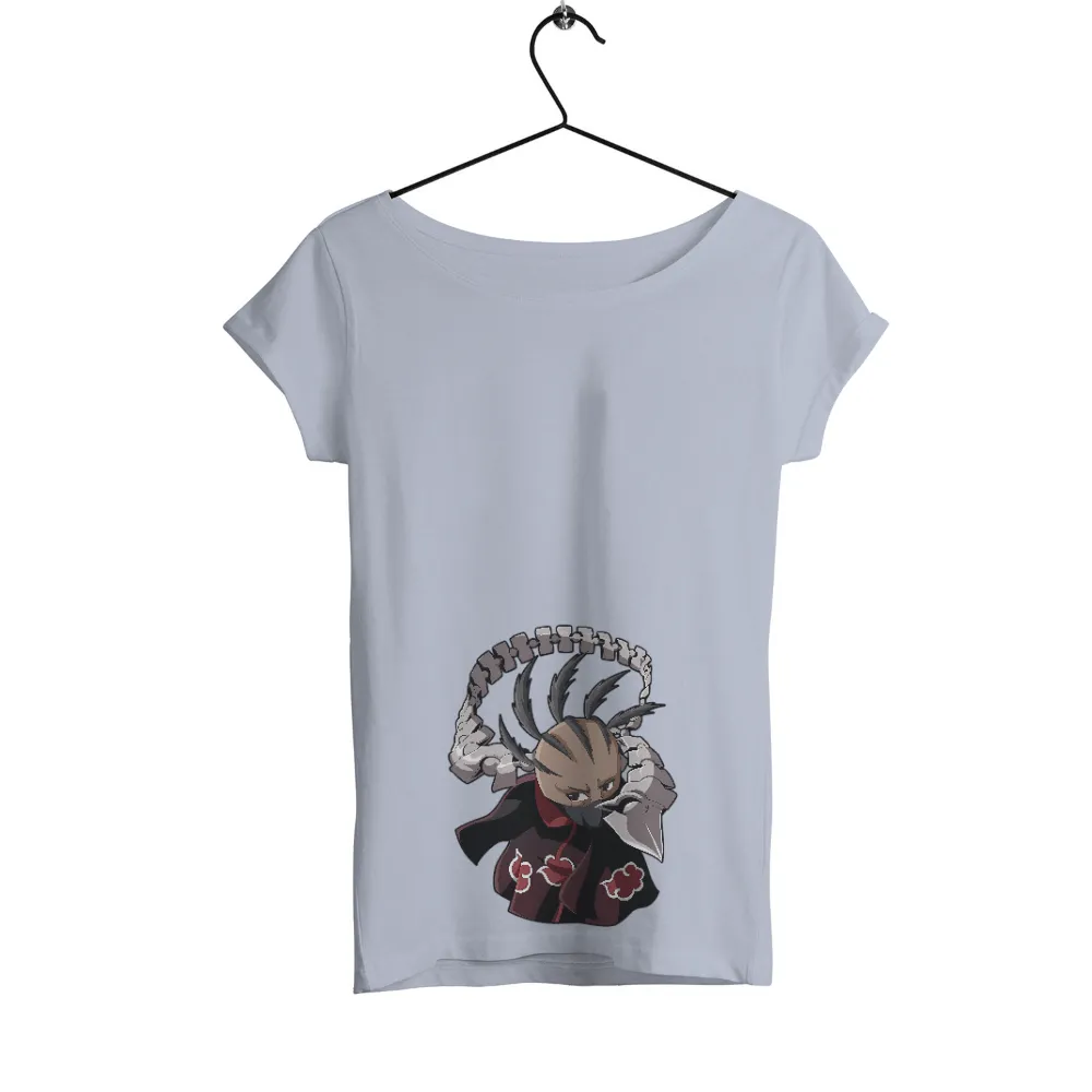 Custom T-Shirt Printing: Hidan from Akatsuki - Anime Ninja Design|t shirt roblox akatsuki