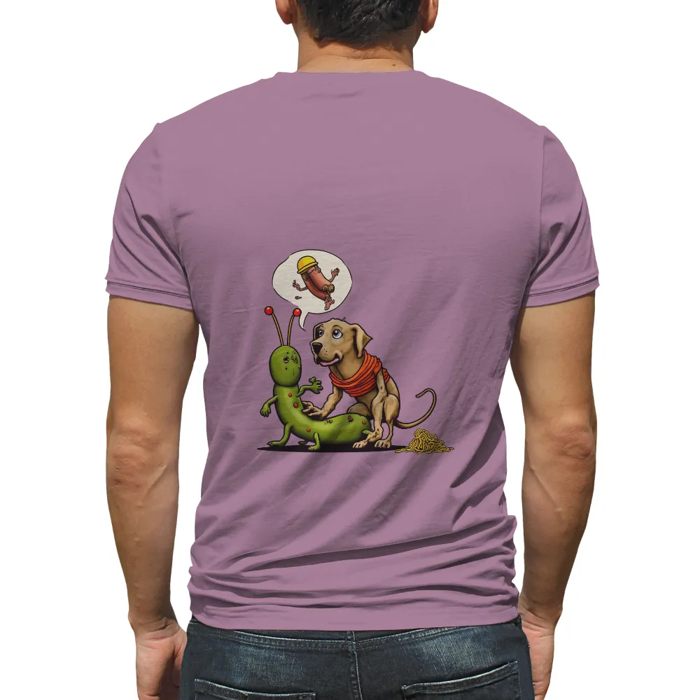 Humorous Dog and Caterpillar Graphic - Whimsical Designs for Everyday Wear|mothers day dog mom shirt