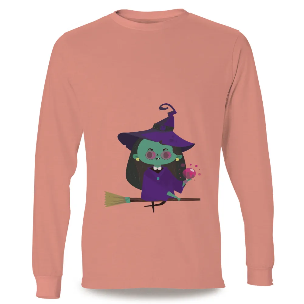 T-Shirts Custom: Enchanting Witch with Crystal Ball|unique dodgers t shirts