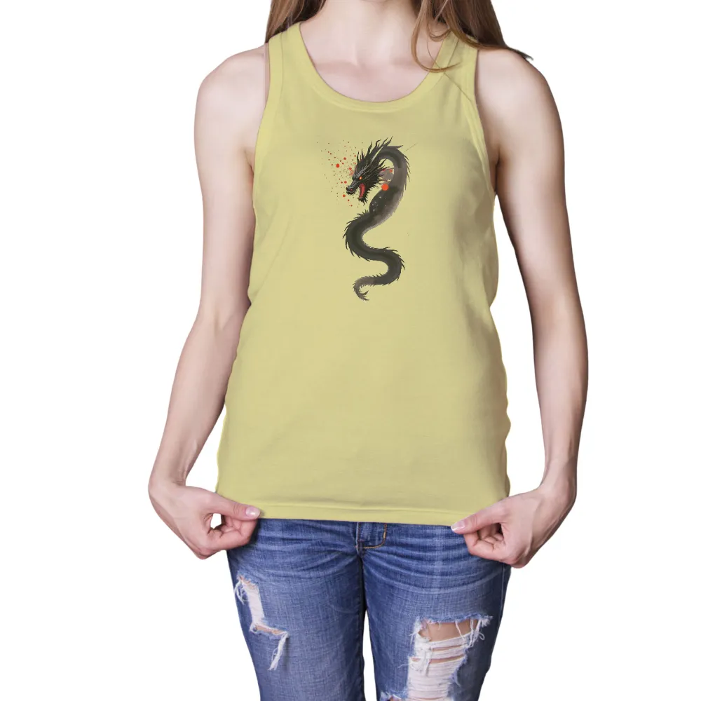 Custom Tee Shirts: Zephyr the Dragon - Artistic Mythological Design|red fourth of july shirt