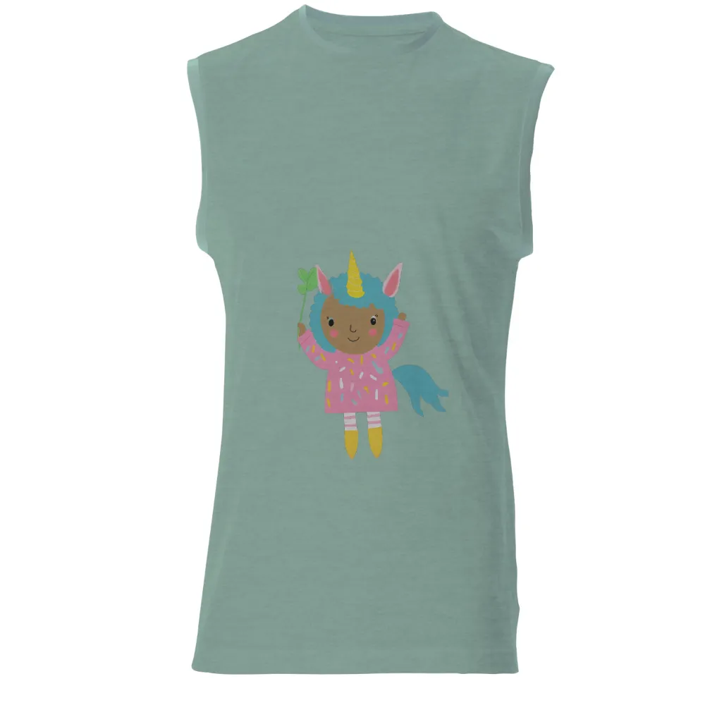 Customized Tee Shirts: Luna's Magical Unicorn Adventure|music art love happiness t shirt