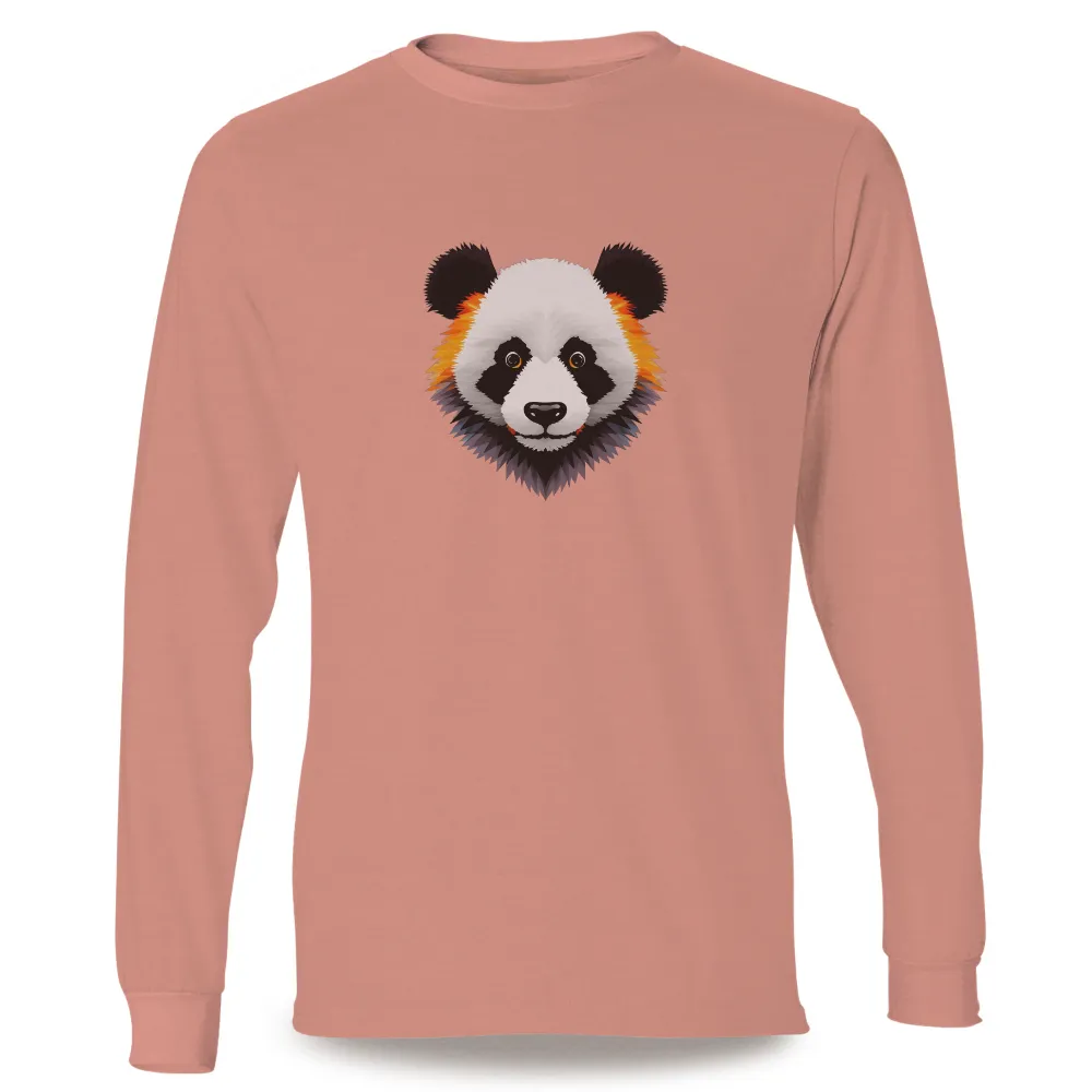 Panda T-Shirts Design: A Blend of Nature and Modernity|men's art cotton colorful printed loose casual shirts