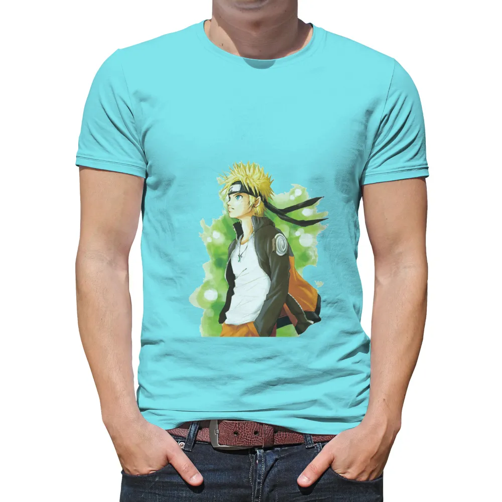 Shirts Graphic Tees: Naruto's Spirit and Determination|white sox ninja turtles shirt