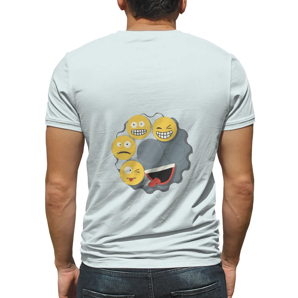 Tee Shirt Printing: Emoji Gear - Emotions in Harmony|guinness beer gear