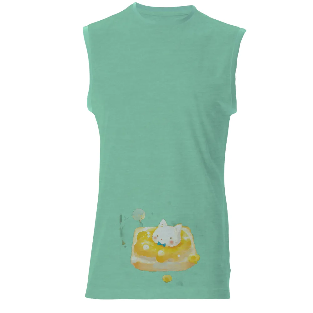 Happy Cat Glow in the Dark Design: A Joyful and Whimsical Artwork|its vibrating cat shirt