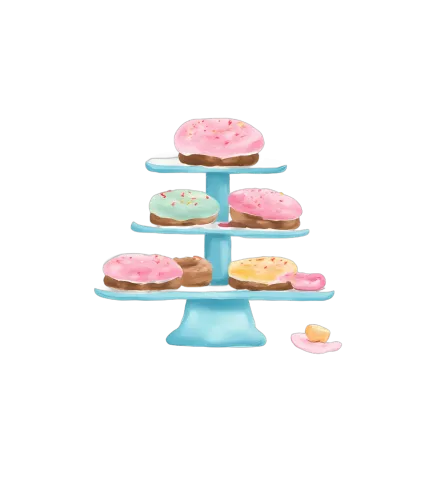 Graphic Tees: Sweet Donuts - Life Theme T-Shirts