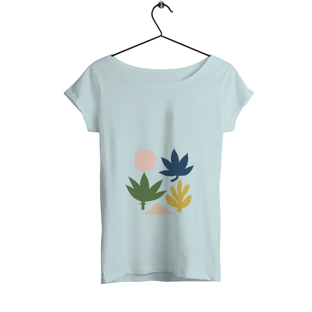 Graphic Tees: Nature's Harmony in Artistic Design|simplicity tee shirt pattern