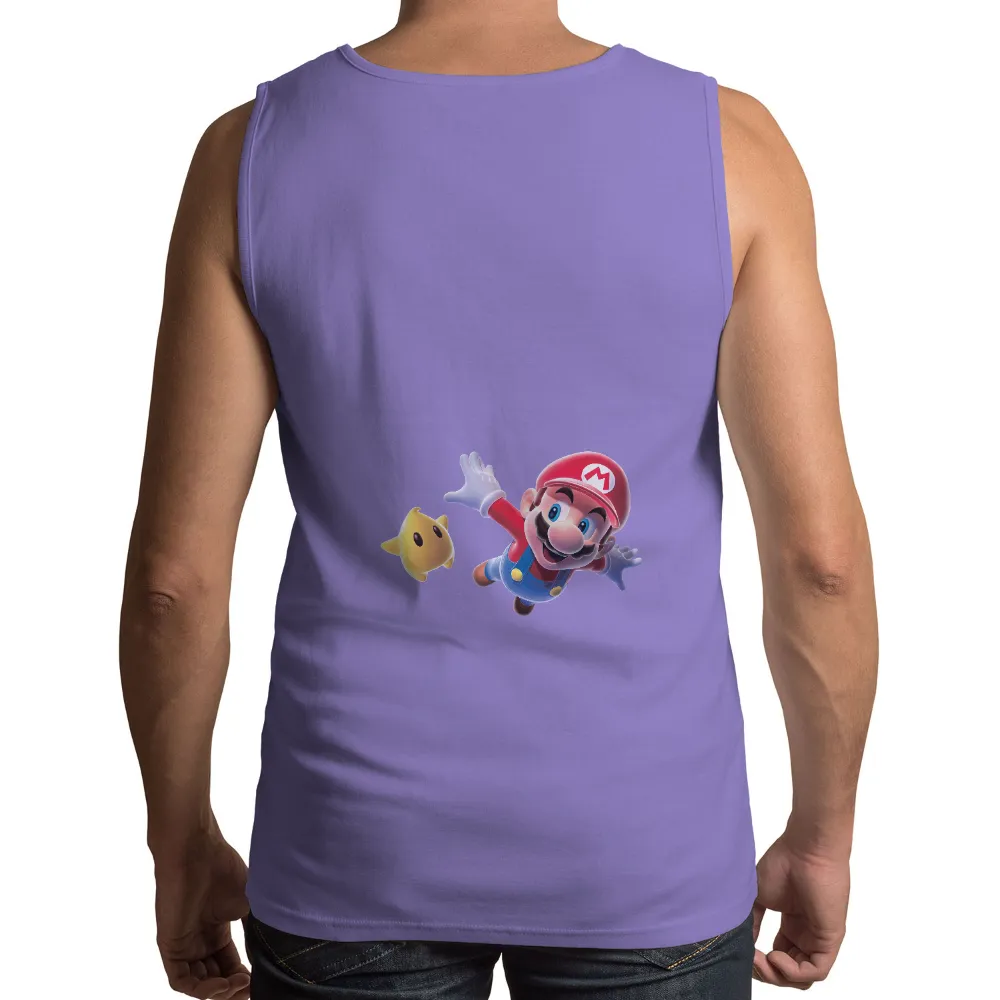 Customized Tee Shirts: Mario and Luma Adventure|b&c game of thrones