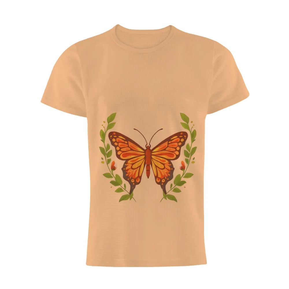 Shirts Graphic Tees: Aurora's Transformation - Artistic Butterfly Design|roblox t shirt butterfly