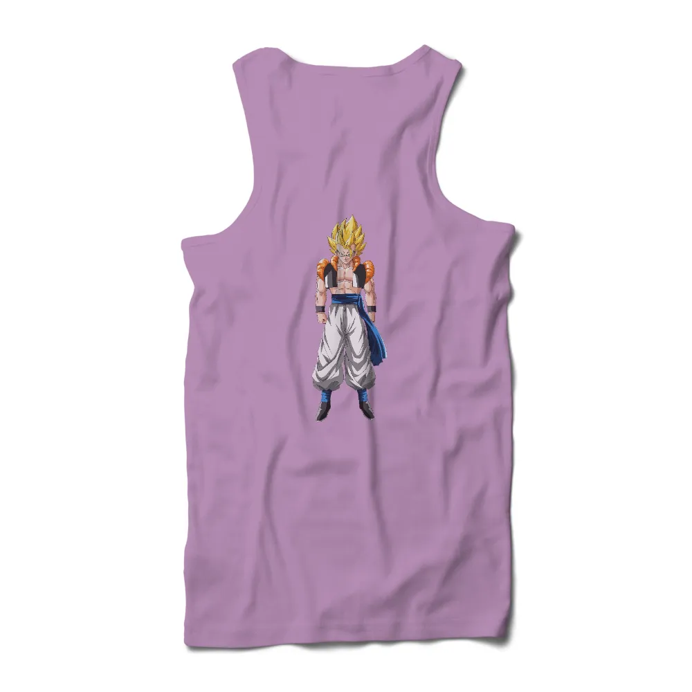 Tee Shirt Printing: Gogeta - The Fusion of Strength and Courage|anti hero pocket tee