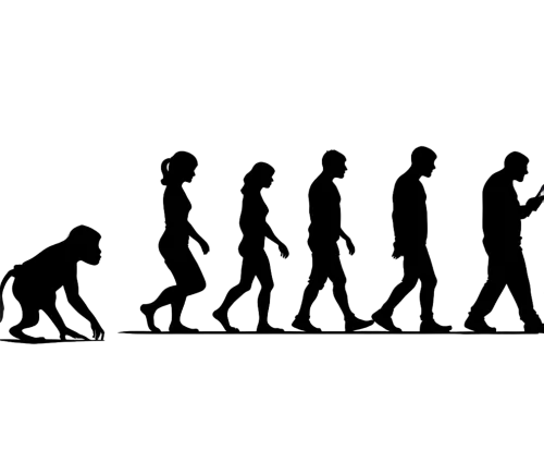 TShirt Design: Evolution of Human Posture in the Age of Technology