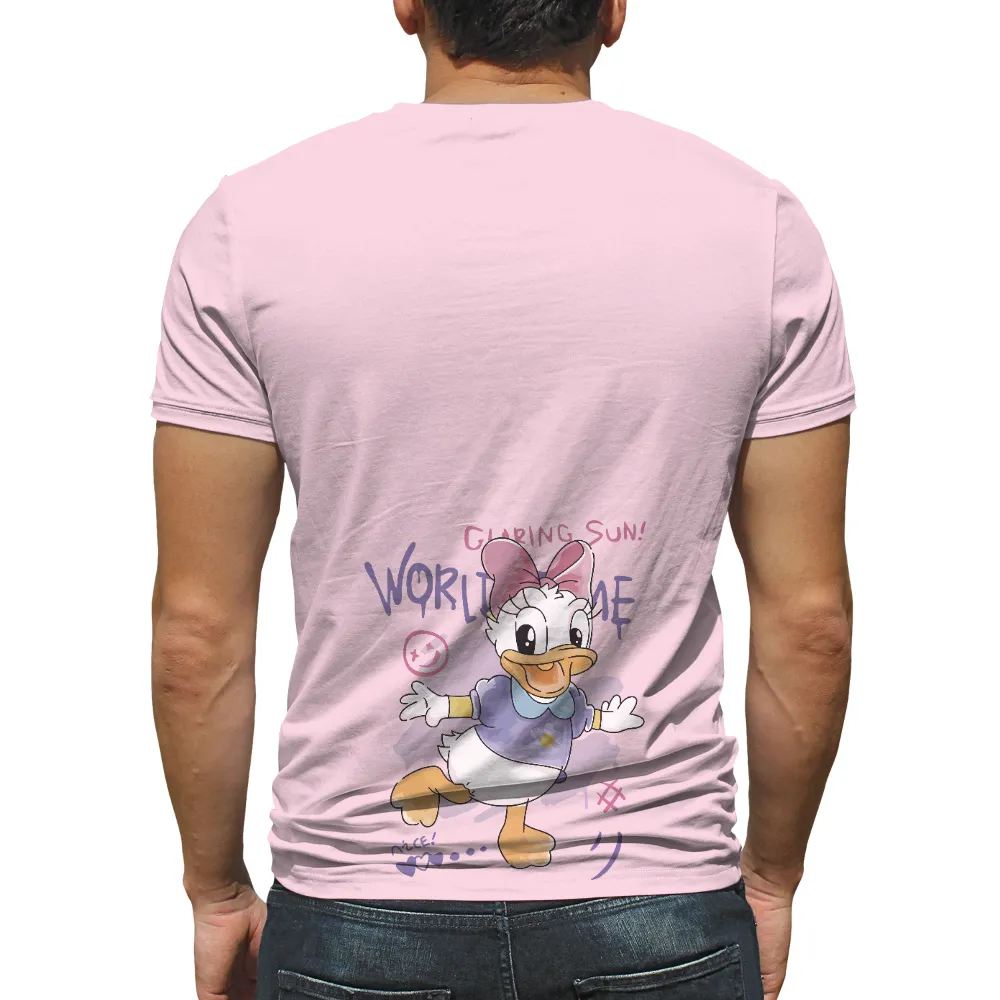 Tee Shirts Printed: Daisy Duck's World of Frustration|the original angry bird donald duck shirt