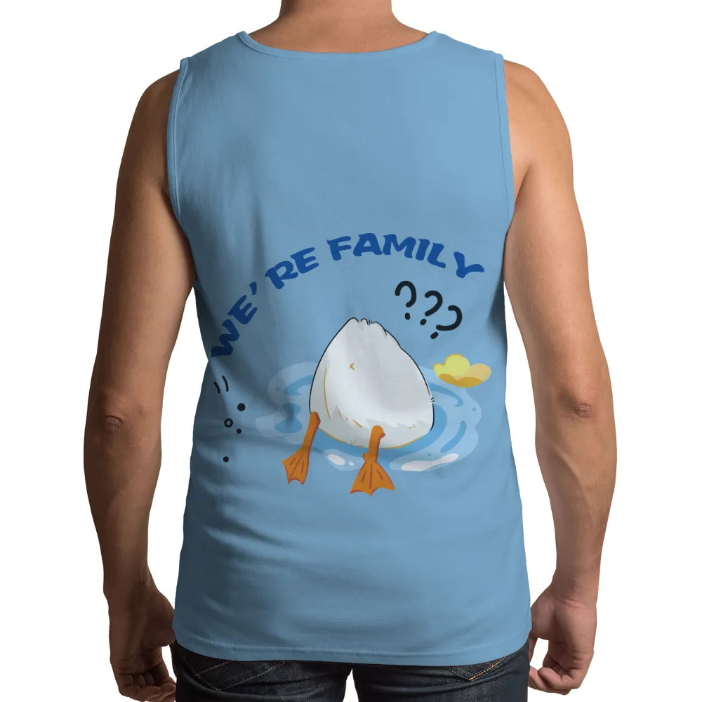 T-Shirts Pattern: We're Family with Eggbert the Whimsical Egg|cheap cartoon graphic tees