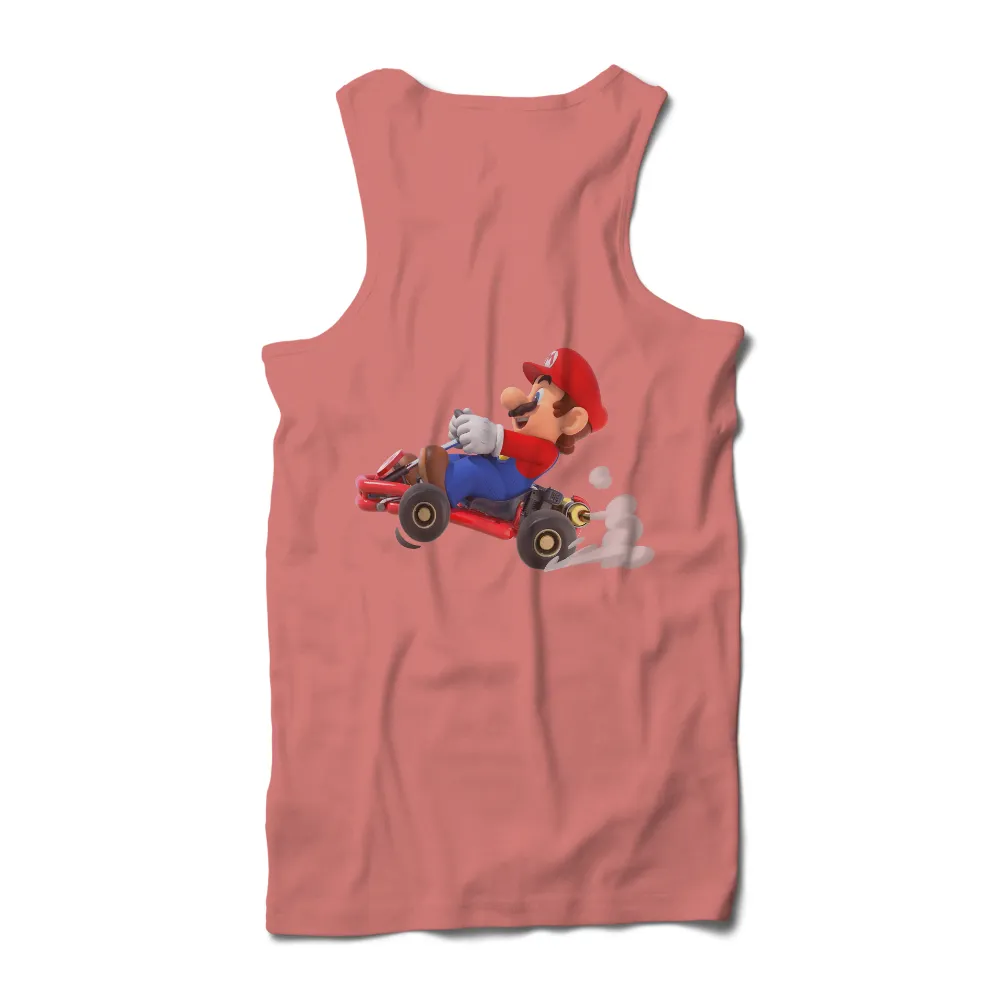 TShirt Printing: Mario Go-Kart Adventure - Gaming Nostalgia|cena mario shirt