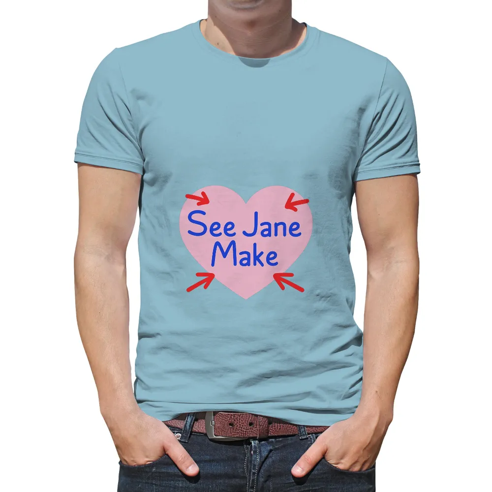 Custom T-Shirt Printing: See Jane Make - Heartfelt Creativity|adventure time star wars shirt