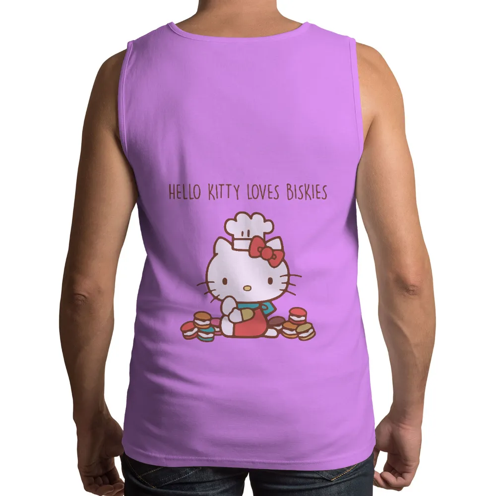 T-Shirt Printing: Hello Kitty Loves Baking Macarons|hello kitty t shirt for roblox