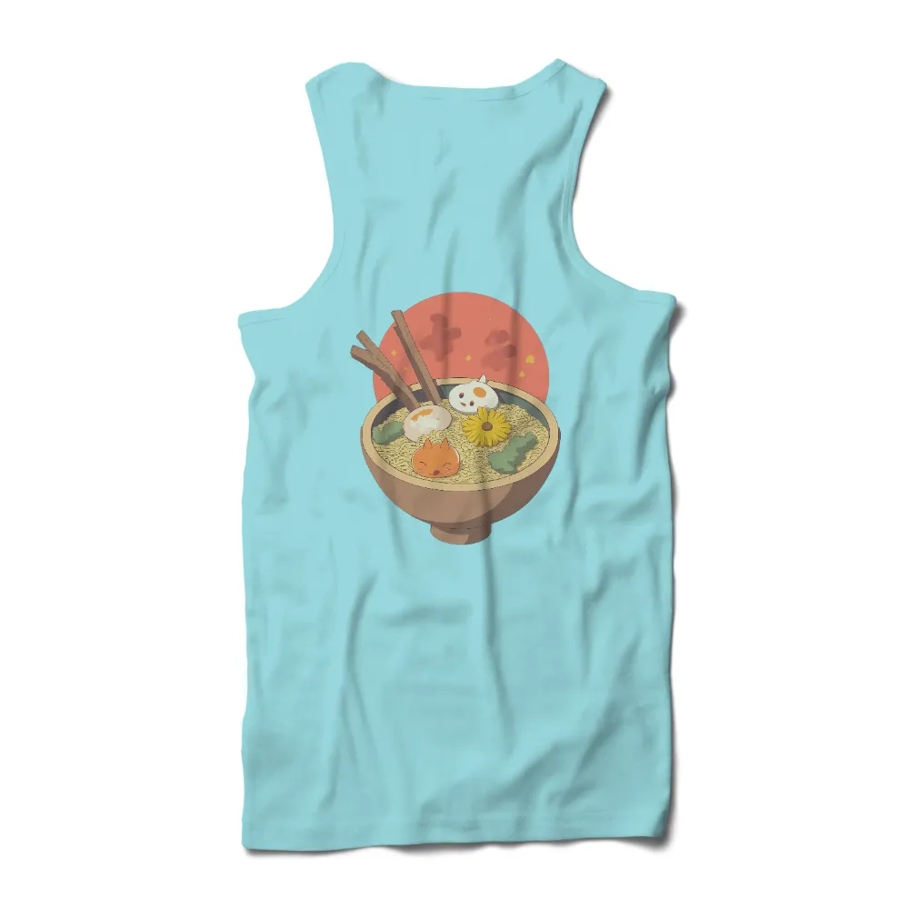 Ramen Bliss: A Warm Bowl of Comfort and Joy - T-Shirts Design|a lab karate cat t shirt