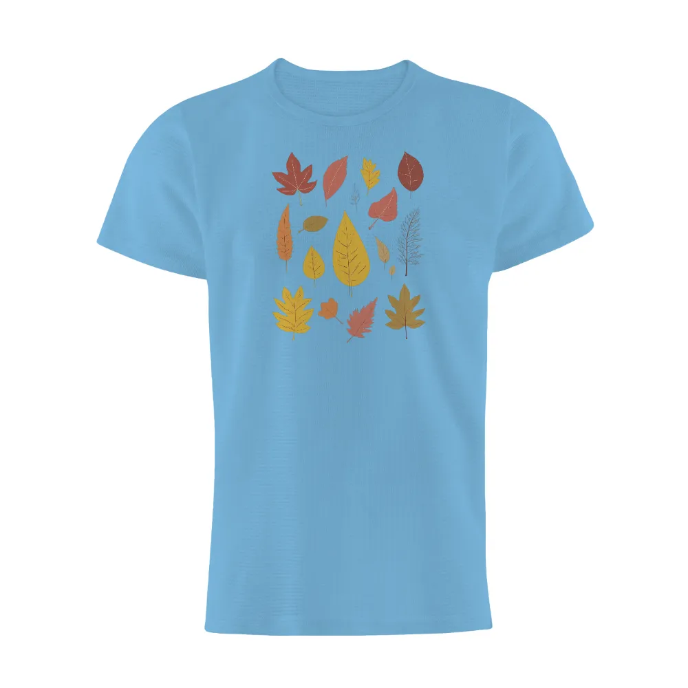 Tee Shirt Printing: Autumn Leaves - Nature's Cycle of Beauty| golden oak leaf