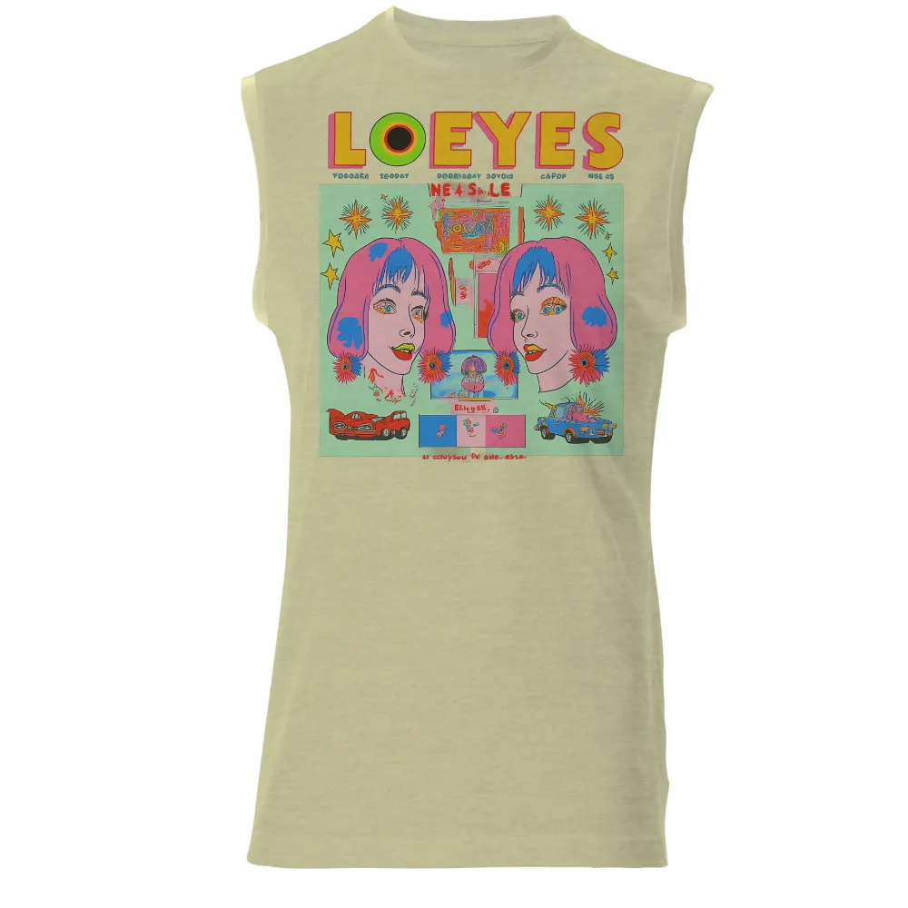 LOEYES Design: Pop Culture and Retro Vibes with Bold Artistry|vintage 70s led zeppelin shirt