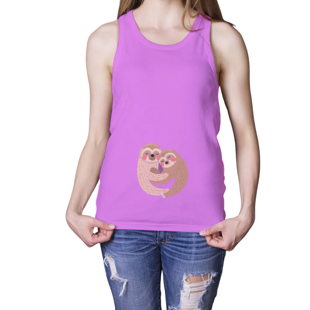 Graphic Tees: Embracing Sloths - A Symbol of Family Love|family battery shirts