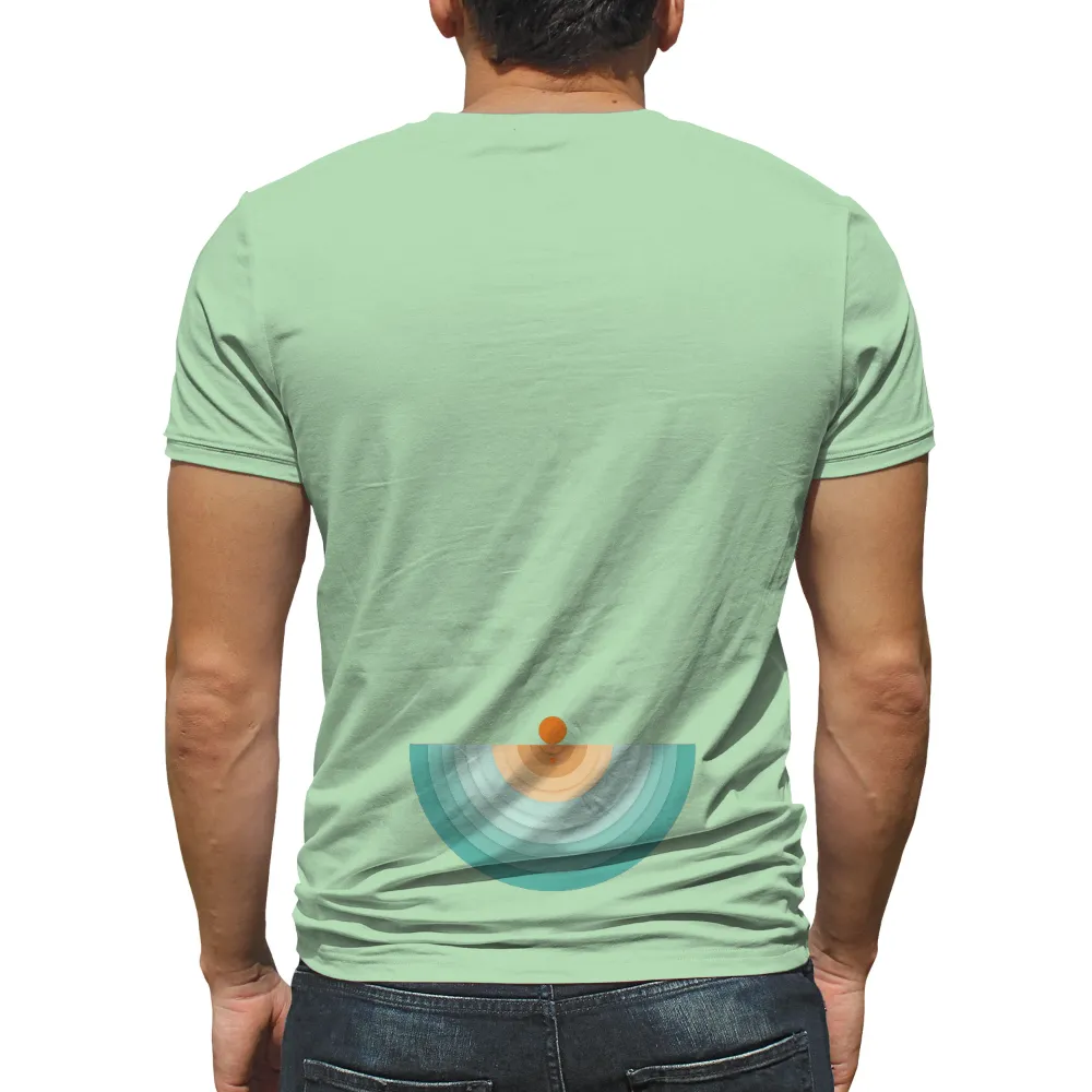 Graphic Tees: Sunrise Serenity - Artistic Design Inspired by Nature's Beauty|most popular t shirt colors 2022