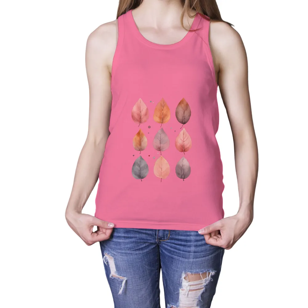 T-Shirt Printing: Autumn Leaves - Nature's Palette of Emotions|trending shirt colors 2021