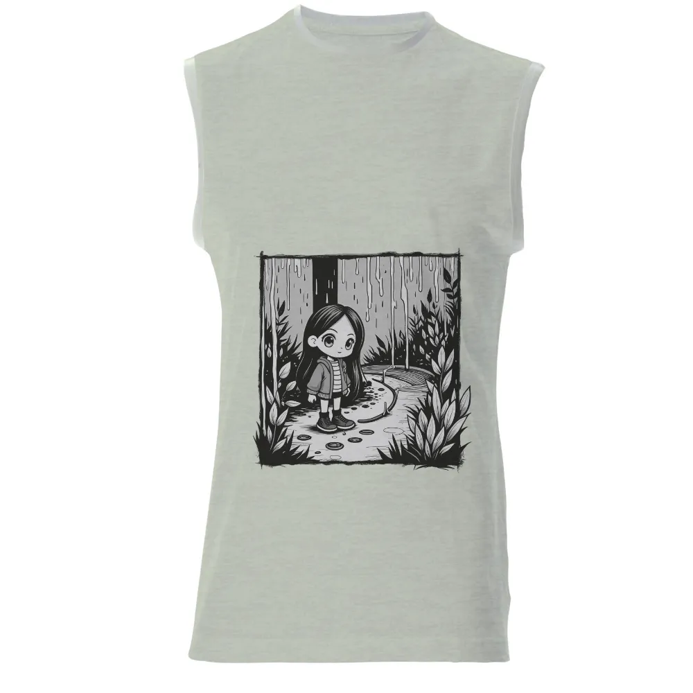 Graphic Tees: Lily in the Rain - Artistic Design|half life 2 graffiti