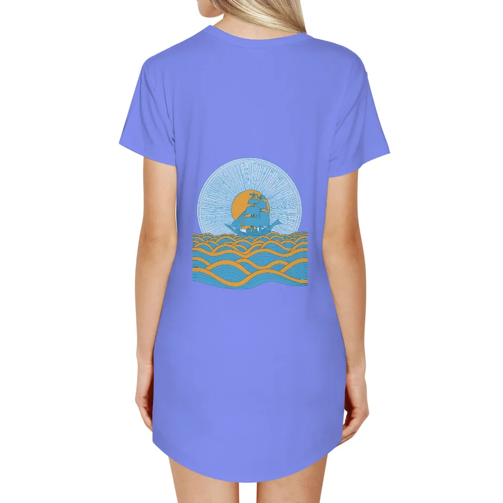 Shirts Graphic Tees: Sailing Ship Adventure| adventure