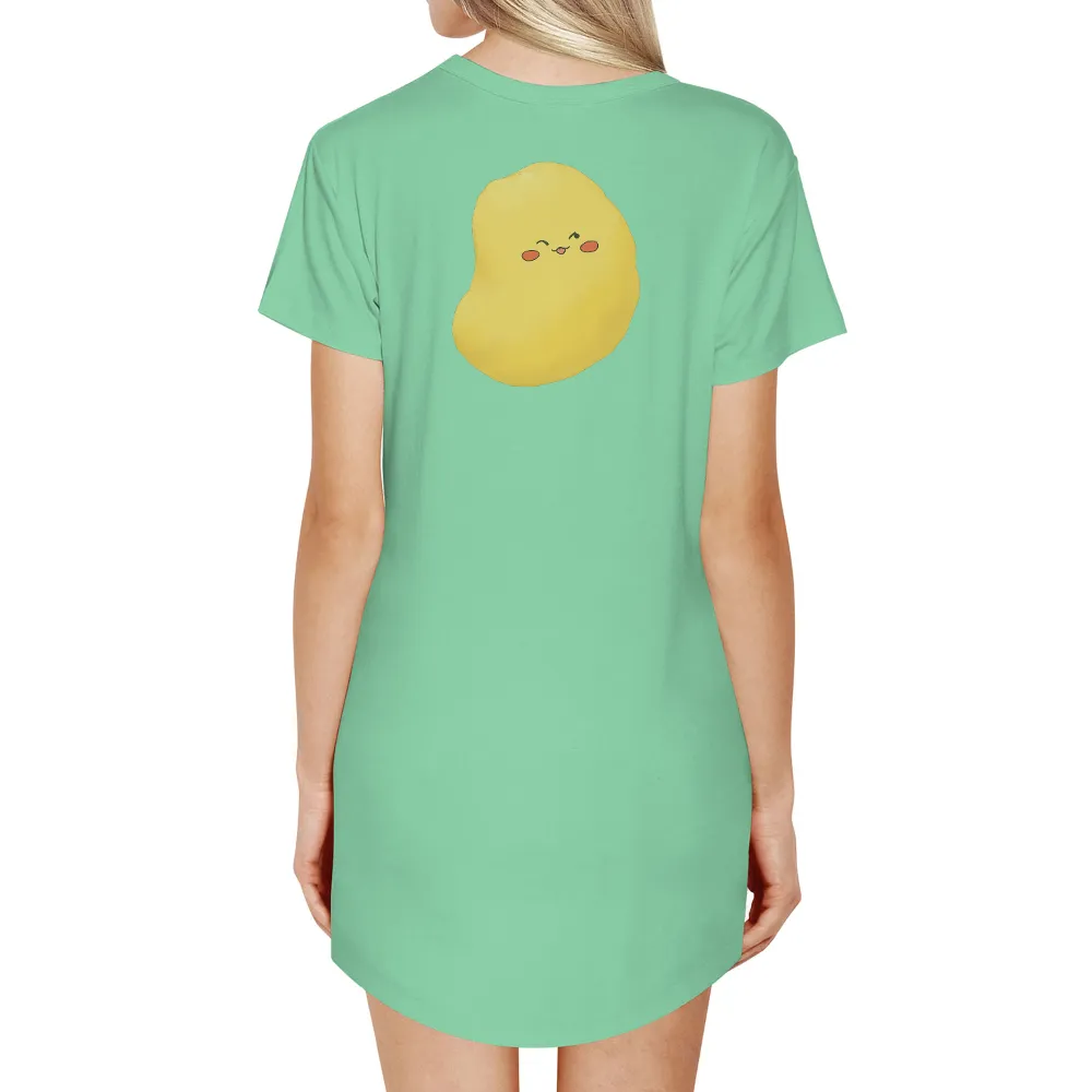 Customized Tee Shirts: Whimsical Potato Chip Design|fun squad t shirt youtube