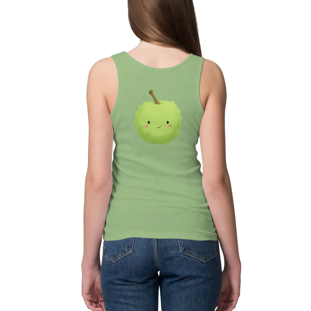 TShirt Printing: Spread Joy with Alex the Green Apple|cute women's fourth of july shirts