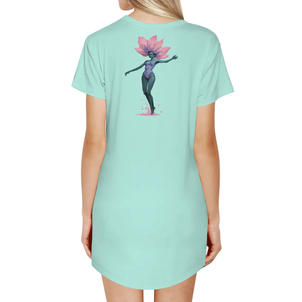 Artistic Nature Flower Woman Design: A Mesmerizing Blend of Art and Nature|i am a june woman t shirt