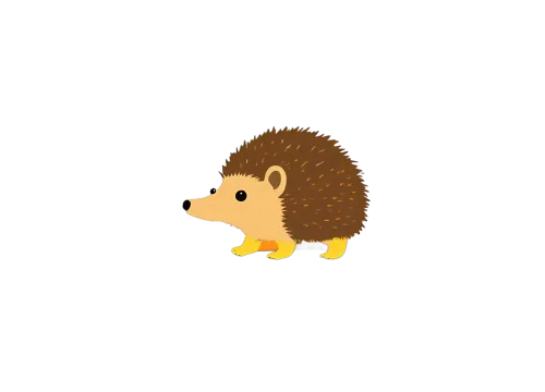 Graphic Tees: Thistle the Hedgehog - Nature's Guardian