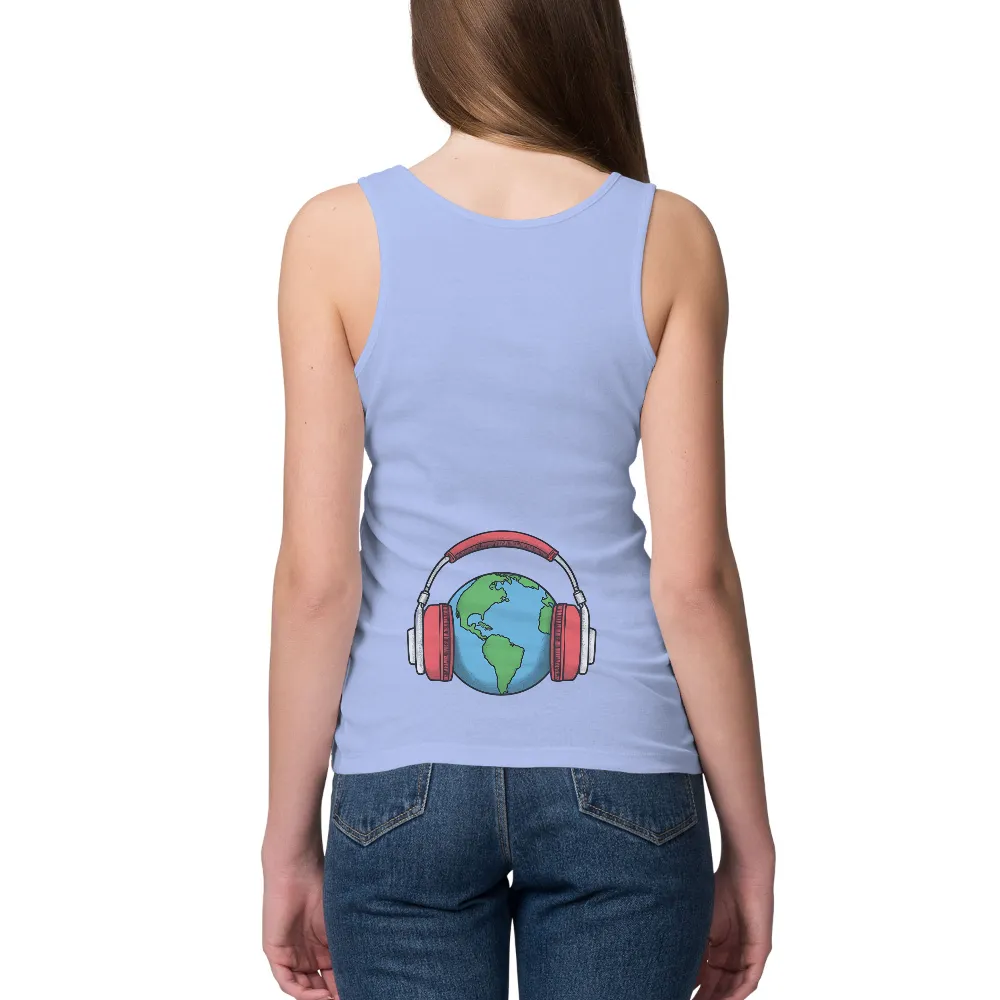 Global Music Unity T-Shirt Printing: Celebrate the Power of Music|cool earth day shirts